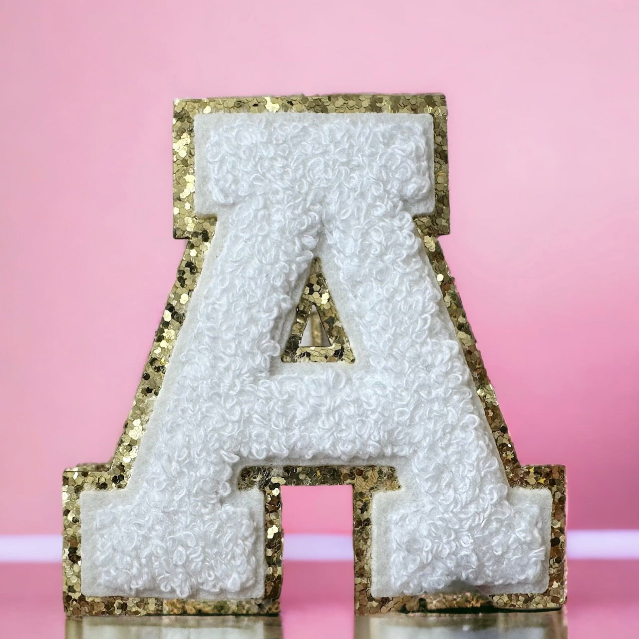 3.12" Leopard Chenille Letters